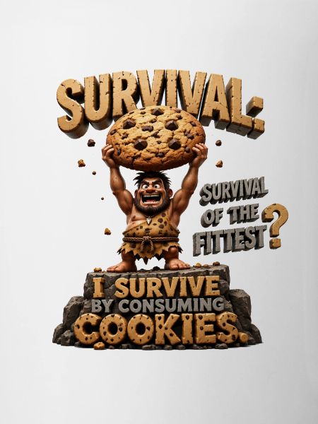Caveman with Cookies: Survival