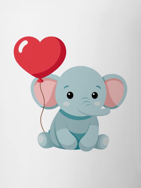 Petit éléphant mignon