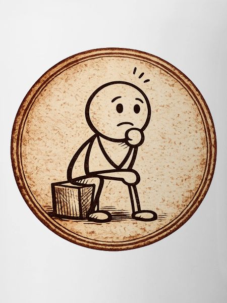 Sepia Thinker Sketch
