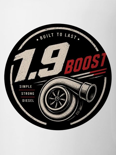 Turbo 1.9 Boost Diesel Badge