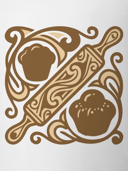 Rolling Pin Baking Graphic