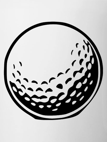 Golfball Geschenk Golfspieler