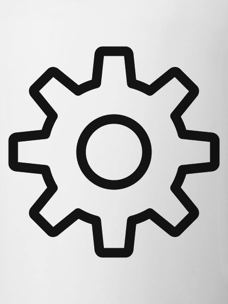 Einstellungen Zahnrad-Symbol