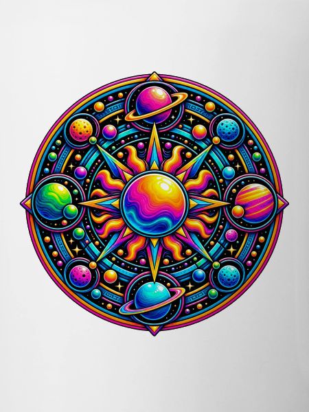 Kosmisches Sonnenmandala