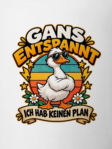 Gans Entspannt