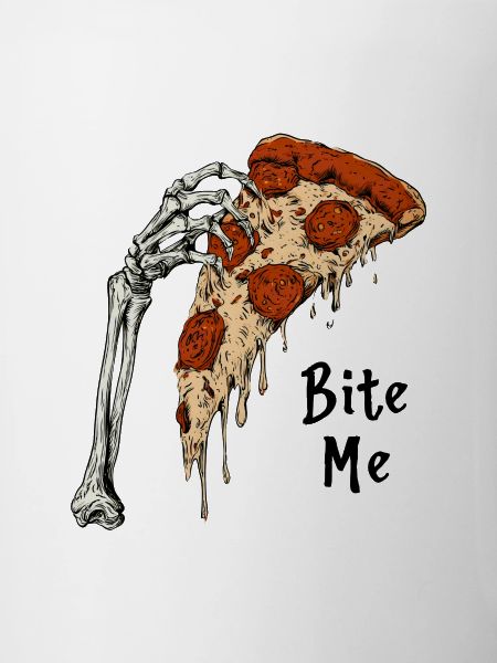 Knochenhand Pizza Bite Me