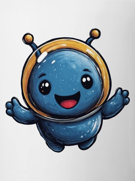 Kosmischer Astronaut Alien