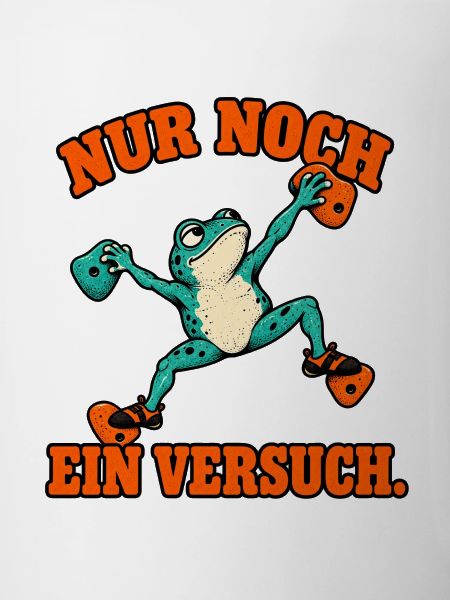 Nur Noch Ein Versuch Frosch - Bouldern