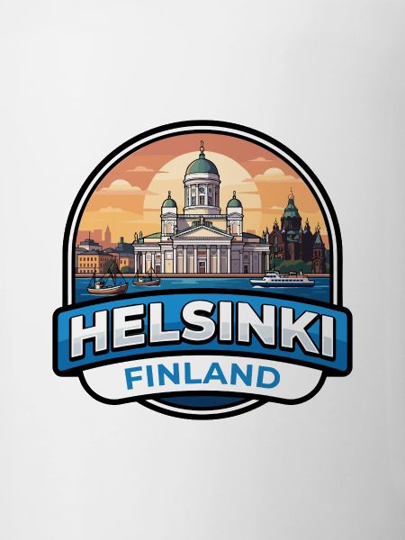 Helsinki Finnland Reiseabzeichen Kathedrale Geschenk