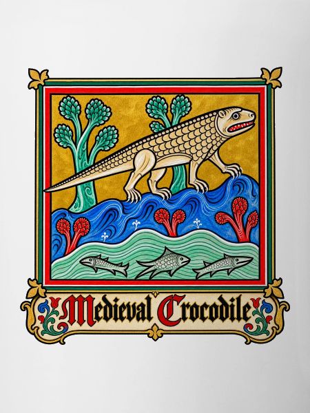 Mittelalterliches Krokodil