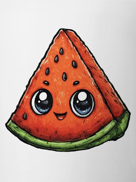 Kawaii Wassermelonen Slice