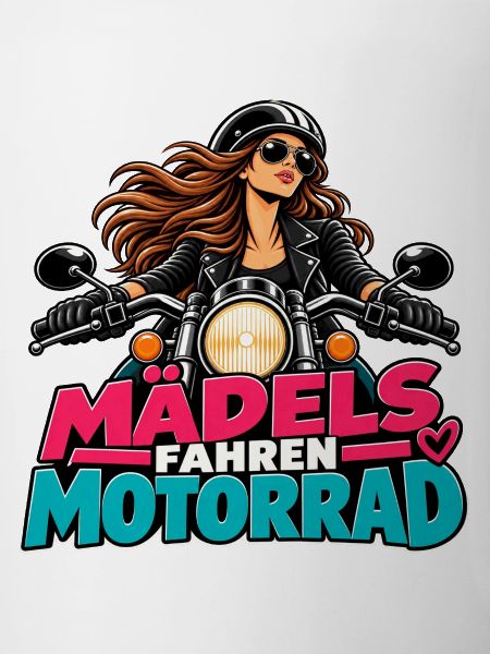 Mädels fahren Motorrad