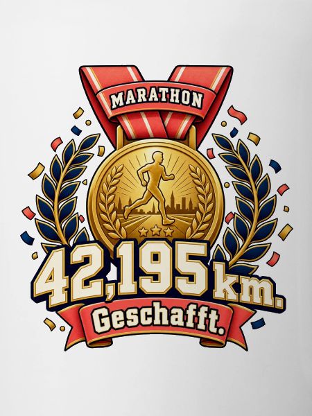 Marathon geschafft – 42,195 km