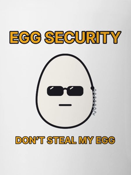 Egg Security – Ei Bodyguard lustiger Spruch