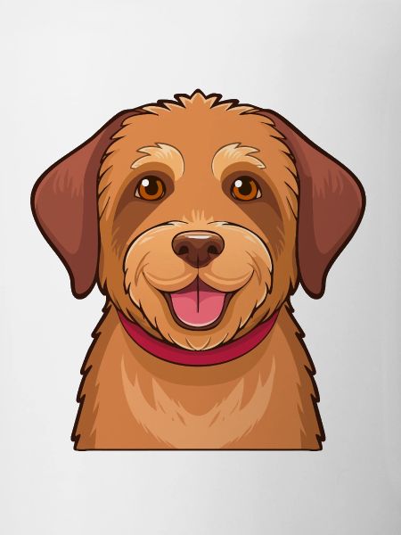  Hellbrauner Zottelhund