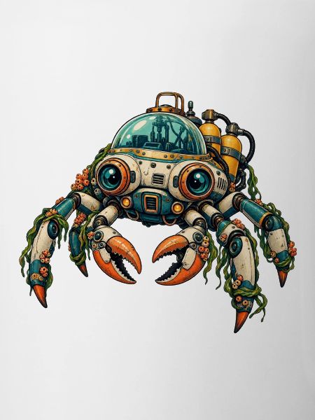 Steampunk-Krabbe Unterwasserhelm