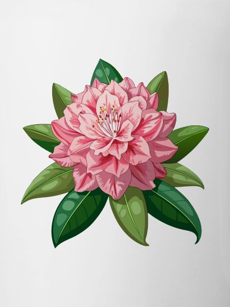 Rhododendronblüte