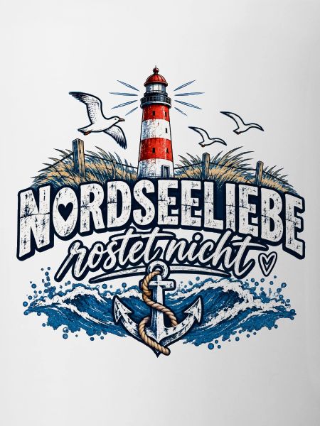 Nordsee Liebe Rostet Nicht Leuchtturm