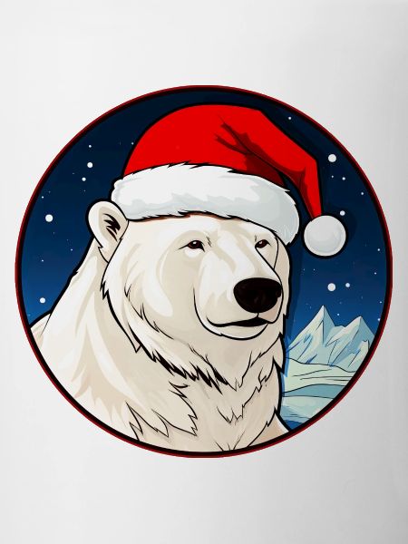 Eisbären Weihnachten