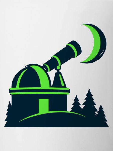Sternwarte Teleskop Grafik