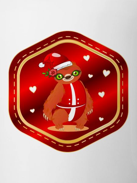 Weihnachten Weihnachtsmann Faultier