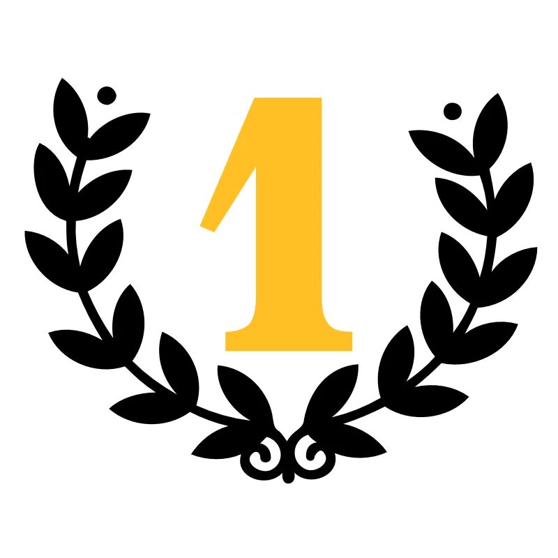 Lorbeerkranz dem Ersten / laurel for the 1st (2c)