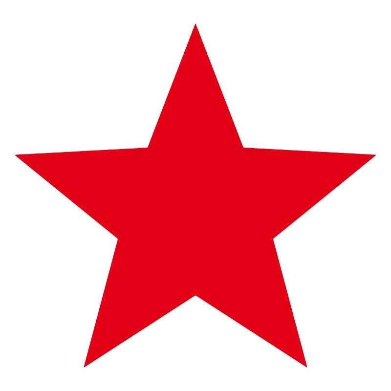 Cup with red star cool gift idea