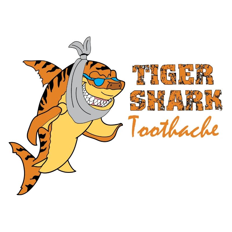 Tiger shark with toothache