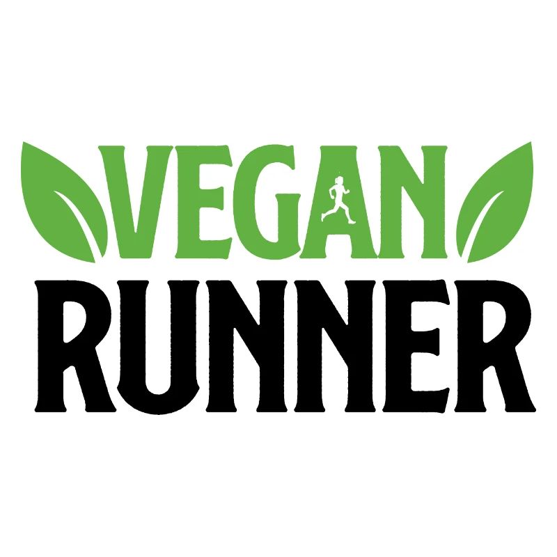Coureur végétalien