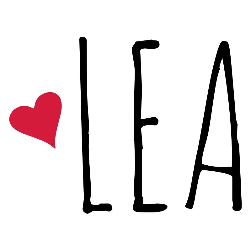 Cadeaux de Léa cool avec coeur