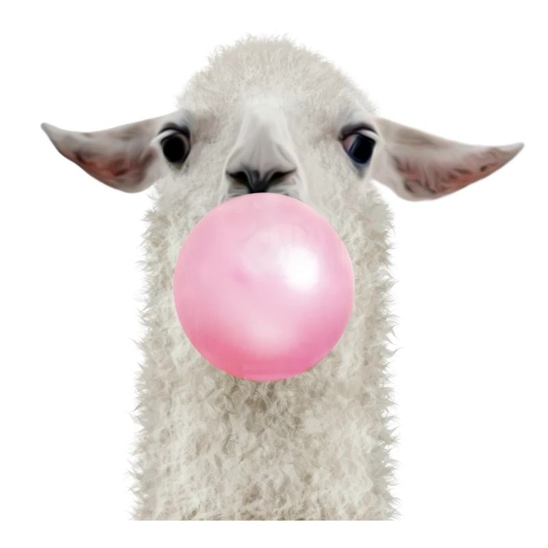 Bubble gum lama