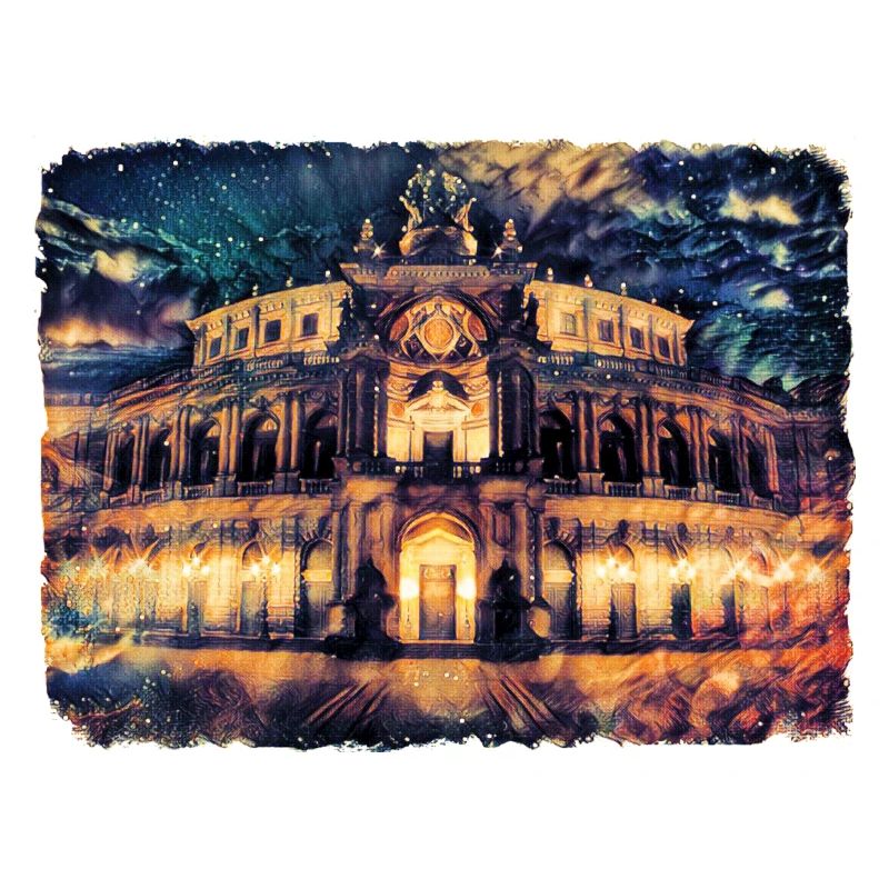 Dresden Allemagne Germany Semperoper