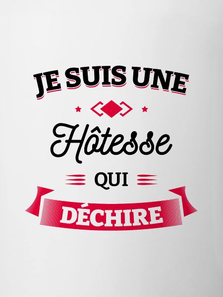HÔTESSE QUI DÉCHIRE