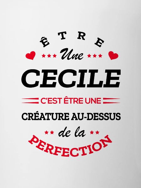 CECILE PARFAITE - NOM CECILE