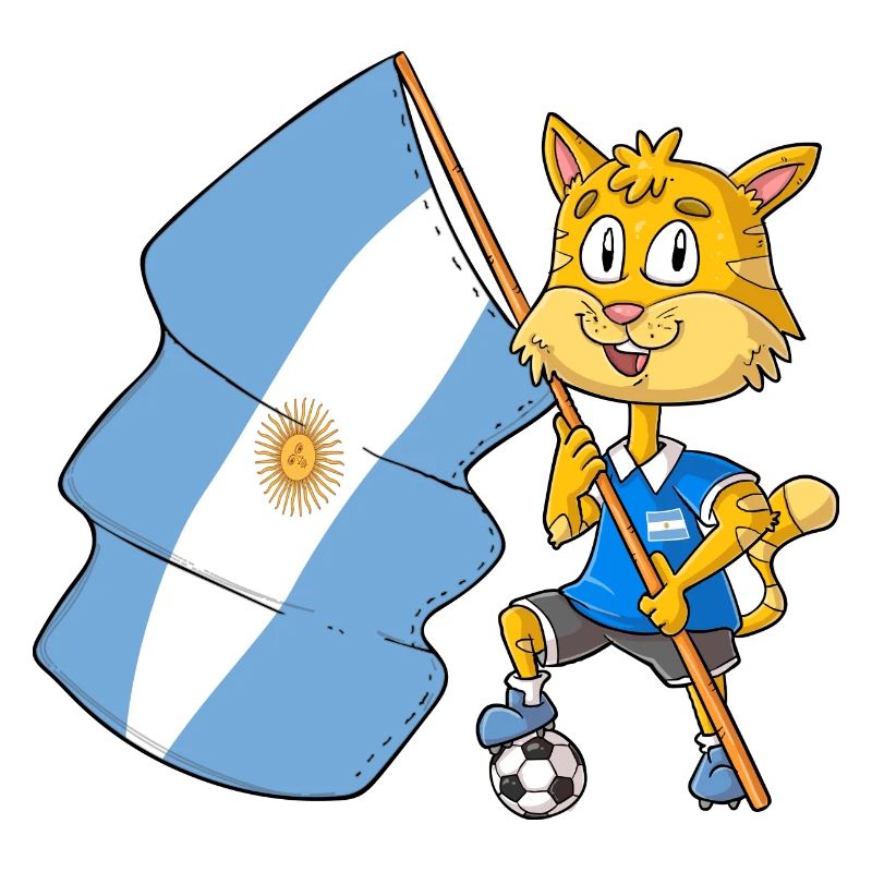 Chat Fan Argentin
