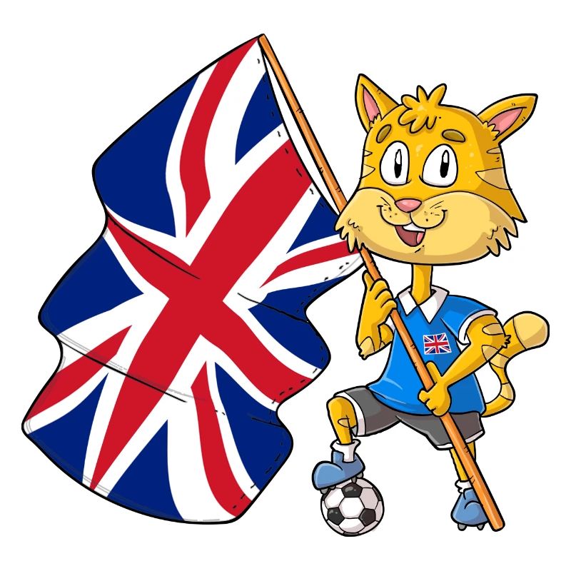 Chat fan britannique