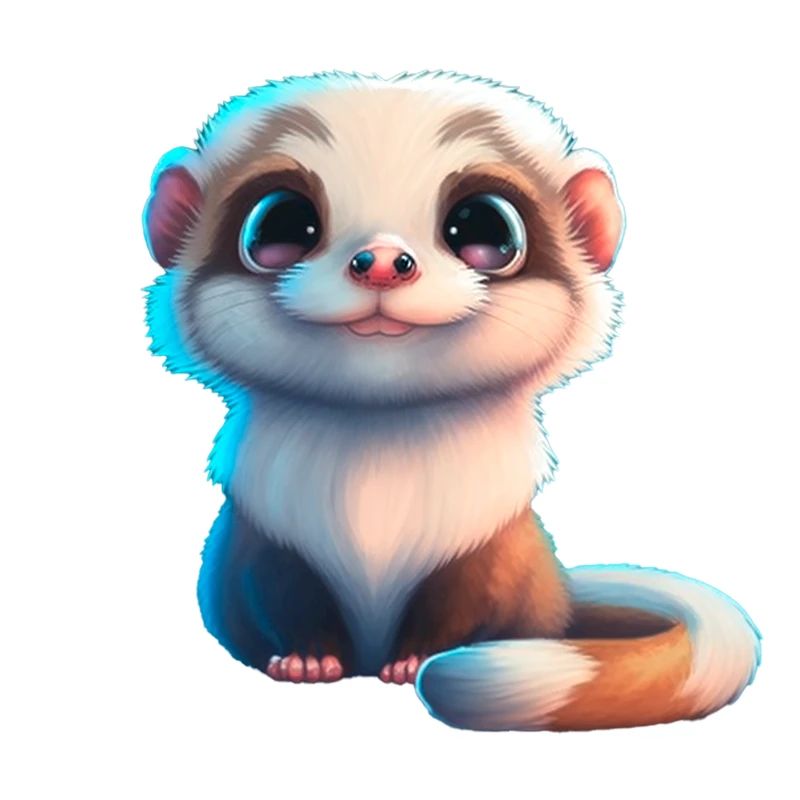 mignon bébé furet