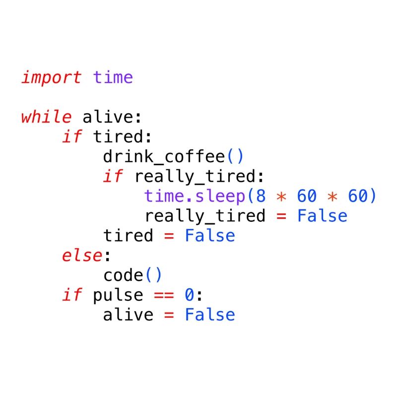 Python Code -- Funny While Loop