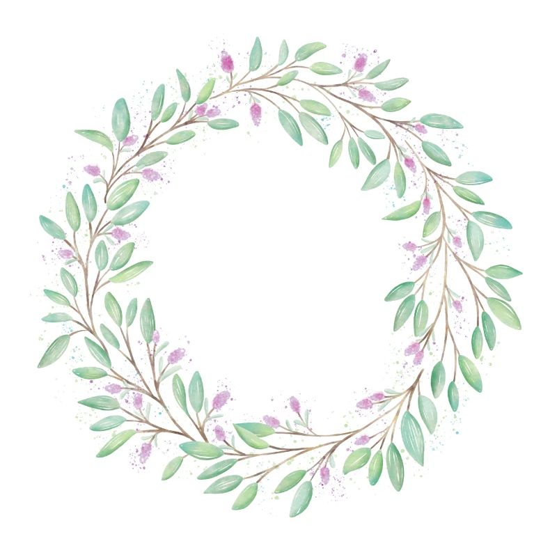 Blumenkranz, personalisierbar