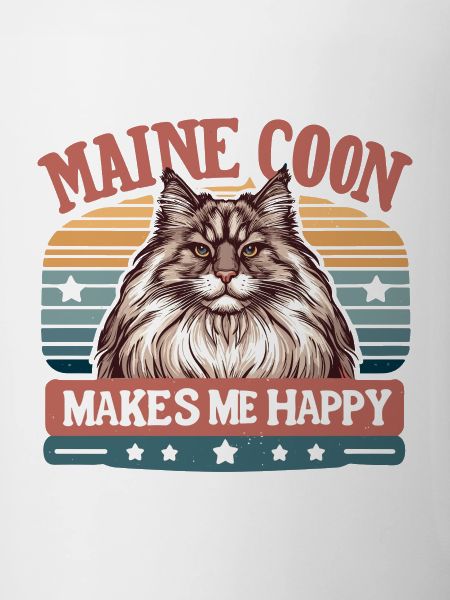 MAINE COON MAKES ME HAPPY