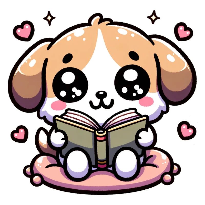 Dog Reading Reading Rover Rompers