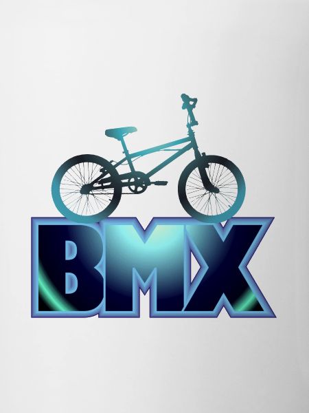 Vélo BMX bleu