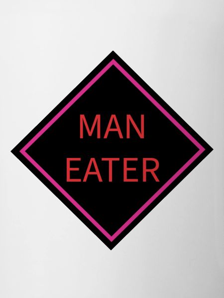 Man Eater Warning Sign