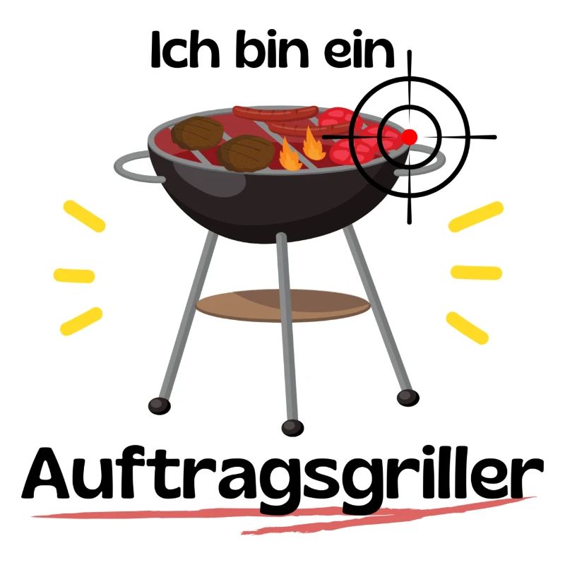 Grill Apron Cool Saying Grilling Order Griller