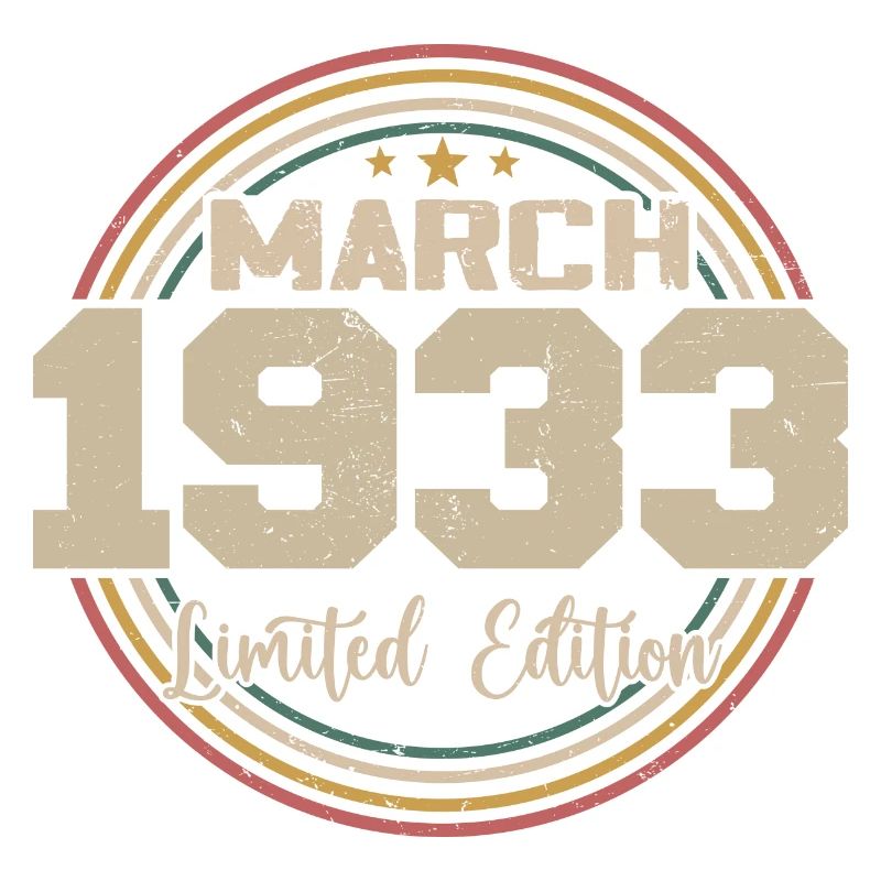 Awesome seit März 1933 Geburtstag 1933 Geschenk