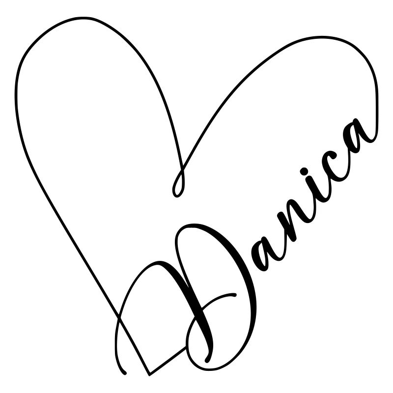 Danica Name Herzlinie