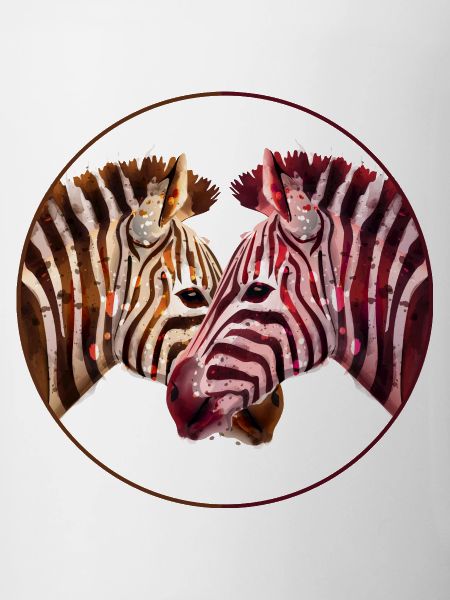 Zebra Loving Art