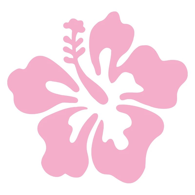 Hibiscus Flower - Light pink
