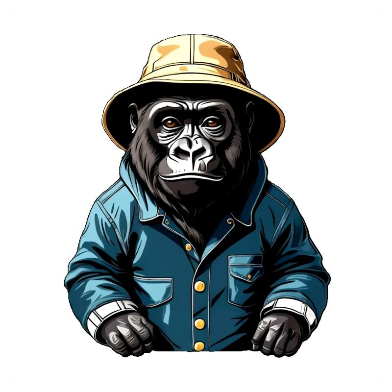 Gorilla Regenjacke