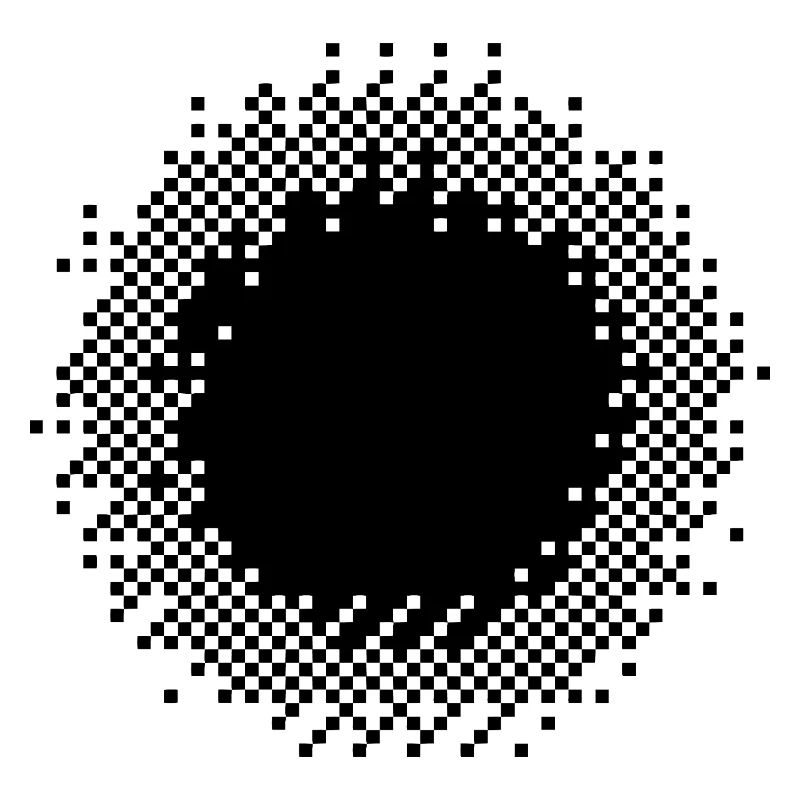 Abstract Geometric dots Art Design
